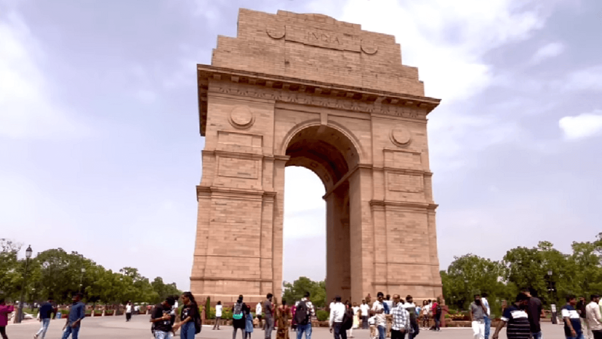 Delhi india gate image